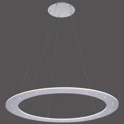 Suspension Paul Neuhaus PURE-COSMO LED Aluminium, 25 lumières, Télécommandes