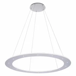 Suspension Paul Neuhaus PURE-COSMO LED Aluminium, 25 lumières, Télécommandes