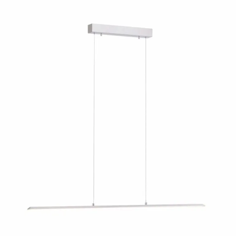 Suspension Paul Neuhaus PURE-LITE LED Acier inoxydable, 1 lumière