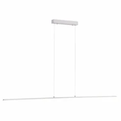 Suspension Paul Neuhaus PURE-LITE LED Acier inoxydable, 1 lumière
