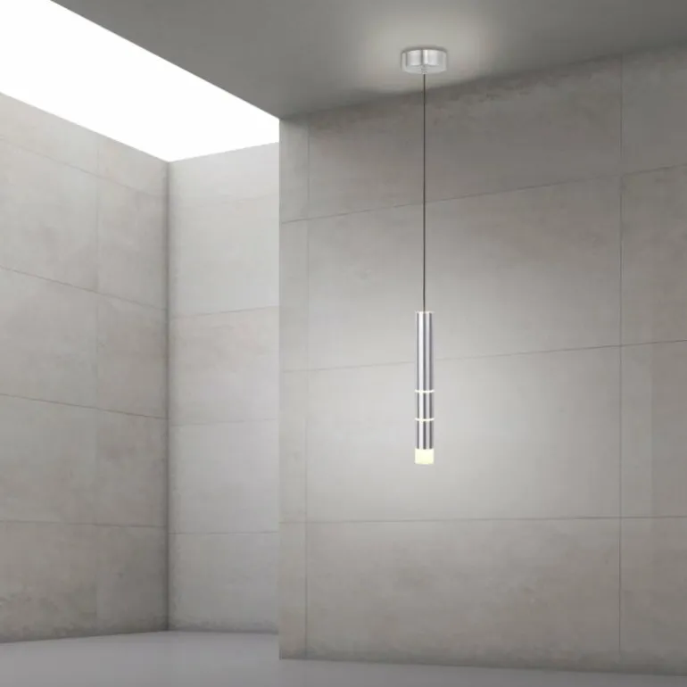 Suspension Paul Neuhaus PURE-VEGA LED Aluminium, 7 lumières