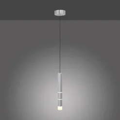 Suspension Paul Neuhaus PURE-VEGA LED Aluminium, 7 lumières