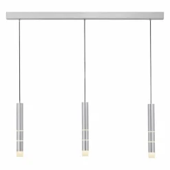 Suspension Paul Neuhaus PURE-VEGA LED Aluminium, 3 lumières