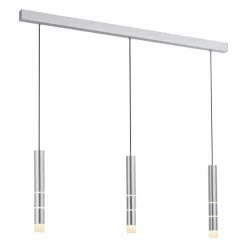 Suspension Paul Neuhaus PURE-VEGA LED Aluminium, 3 lumières