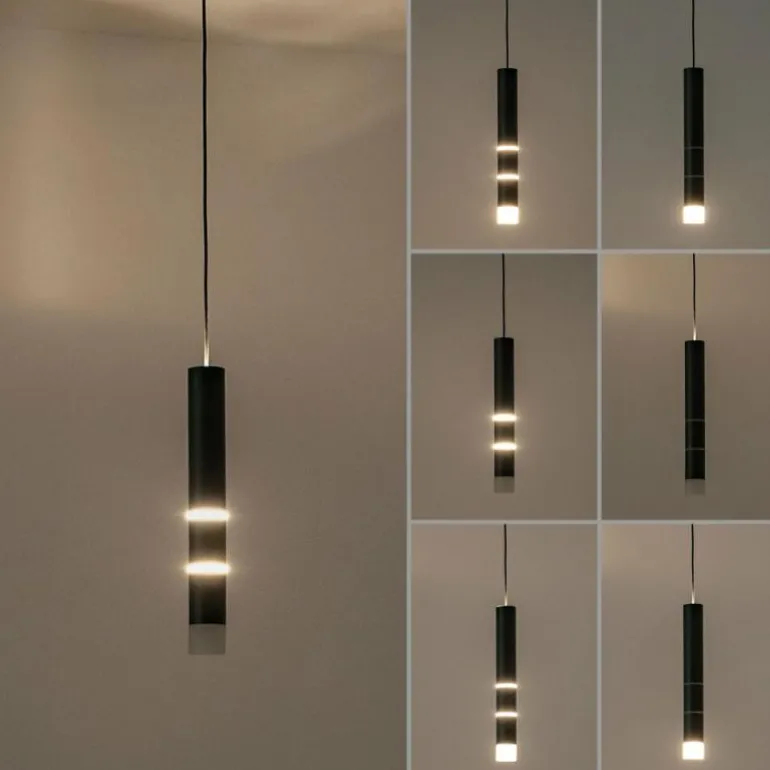 Suspension Paul Neuhaus PURE-VEGA LED Aluminium, 3 lumières