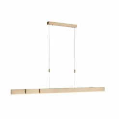 Suspension Paul Neuhaus PURE-MOTO LED Laiton, 3 lumières, Télécommandes