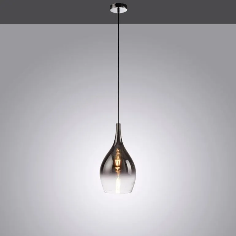 Suspension Paul Neuhaus PILUA Chrome, 1 lumière