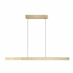 Suspension Paul Neuhaus PURE-MOTO-RISE LED Or, 3 lumières, Télécommandes