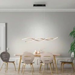 Suspension Paul Neuhaus POLINA LED Noir, 1 lumière