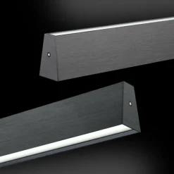 Suspension Paul Neuhaus PURE E-MOTION LED Gris, 1 lumière, Télécommandes