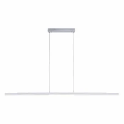 Suspension Paul Neuhaus Q-HENRIK LED Aluminium, 3 lumières, Télécommandes