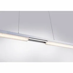 Suspension Paul Neuhaus Q-HENRIK LED Aluminium, 3 lumières, Télécommandes