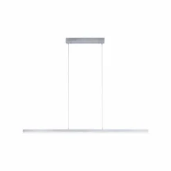 Suspension Paul Neuhaus Q-HENRIK LED Aluminium, 3 lumières, Télécommandes