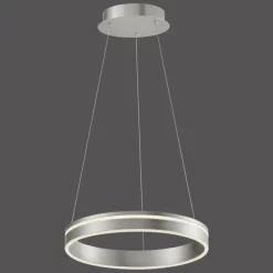 Suspension Paul Neuhaus Q-VITO LED Acier inoxydable, 1 lumière, Télécommandes