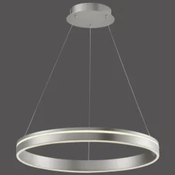 Suspension Paul Neuhaus Q-VITO LED Acier inoxydable, 1 lumière, Télécommandes