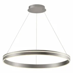 Suspension Paul Neuhaus Q-VITO LED Acier inoxydable, 1 lumière, Télécommandes