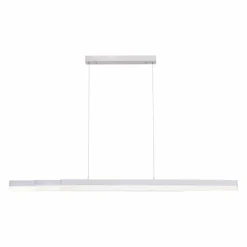 Suspension Paul Neuhaus Q-TOWER LED Aluminium, 3 lumières, Télécommandes