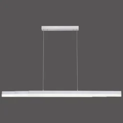 Suspension Paul Neuhaus Q-TOWER LED Aluminium, 3 lumières, Télécommandes