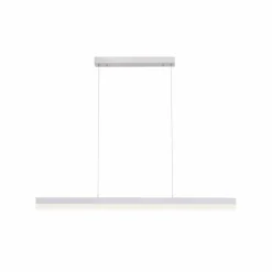 Suspension Paul Neuhaus Q-TOWER LED Aluminium, 3 lumières, Télécommandes