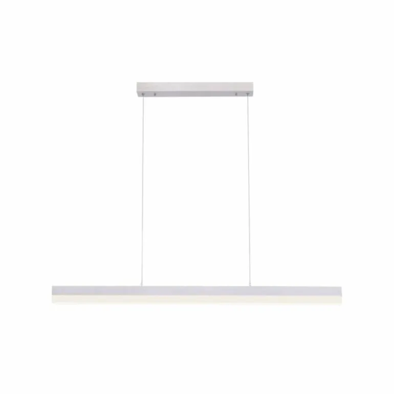 Suspension Paul Neuhaus Q-TOWER LED Aluminium, 3 lumières, Télécommandes