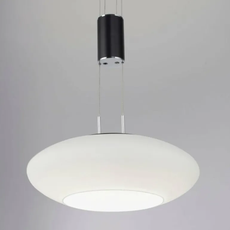 Suspension Paul Neuhaus Q-ETIENNE LED Noir, 1 lumière, Télécommandes