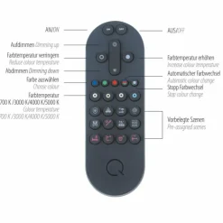 Suspension Paul Neuhaus Q-ETIENNE LED Laiton, 2 lumières, Télécommandes