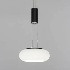Suspension Paul Neuhaus Q-ETIENNE LED Noir, 3 lumières, Télécommandes