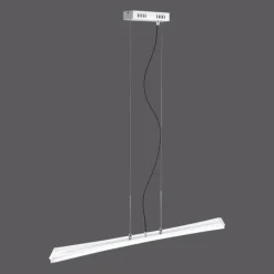 Suspension Paul Neuhaus Q-Riller LED Chrome, 14 lumières, Télécommandes, Changeur de couleurs