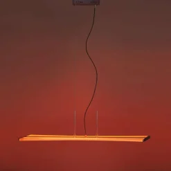 Suspension Paul Neuhaus Q-Riller LED Chrome, 14 lumières, Télécommandes, Changeur de couleurs