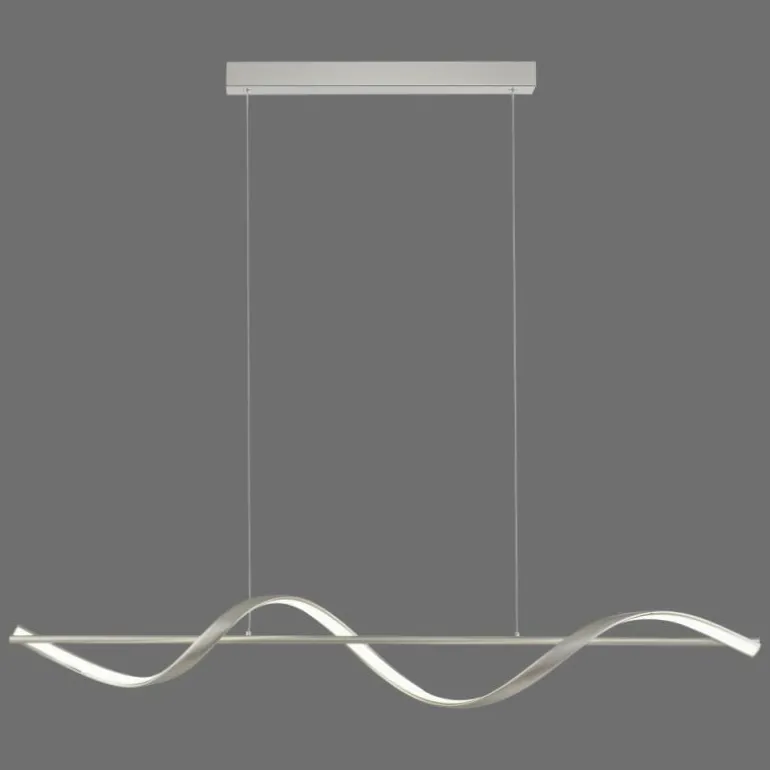 Suspension Paul Neuhaus QSWING LED Argenté, 1 lumière, Télécommandes