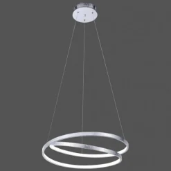 Suspension Paul Neuhaus ROMAN Argenté, 1 lumière