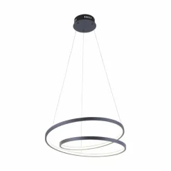 Suspension Paul Neuhaus ROMAN LED Noir, 1 lumière