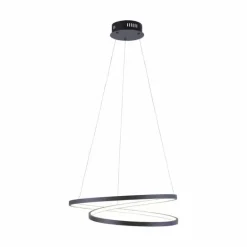 Suspension Paul Neuhaus ROMAN LED Noir, 1 lumière