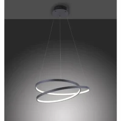 Suspension Paul Neuhaus ROMAN LED Noir, 1 lumière