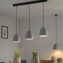 Suspension Paul-Neuhaus ETON Noir, 1 lumière