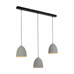 Suspension Paul-Neuhaus ETON Noir, 3 lumières