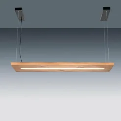 Suspension Paul-Neuhaus PALMA LED Écru, Noir, 1 lumière, Télécommandes