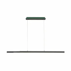 Suspension Paul-Neuhaus Q-ARIAN LED Anthracite, 4 lumières, Télécommandes