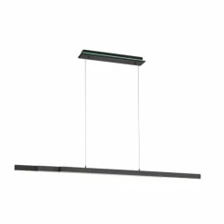 Suspension Paul-Neuhaus Q-ARIAN LED Anthracite, 4 lumières, Télécommandes