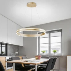 Suspension Paul-Neuhaus Q-VITO LED Laiton, Télécommandes