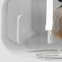 Suspension Pedreles Noir, 1 lumière