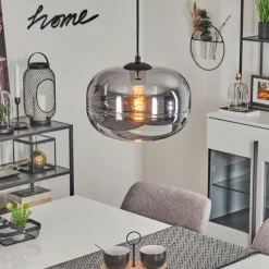 Suspension Peonniemi Noir, 1 lumière