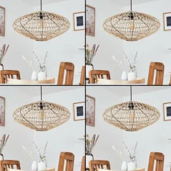 Suspension Peretola Noir, 1 lumière