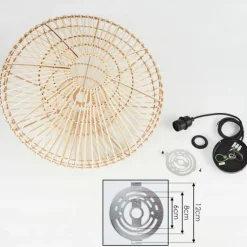 Suspension Peretola Noir, 1 lumière