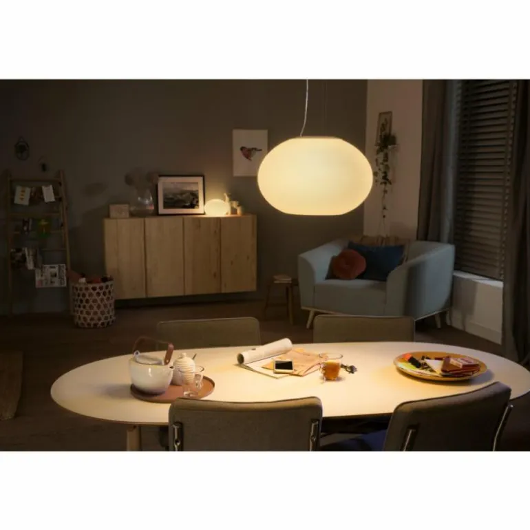 Suspension Philips Hue Ambiance White & Color Flourish LED Blanc, 1 lumière, Changeur de couleurs