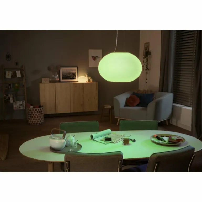 Suspension Philips Hue Ambiance White & Color Flourish LED Blanc, 1 lumière, Changeur de couleurs