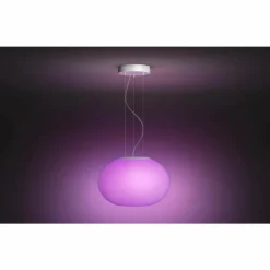 Suspension Philips Hue Ambiance White & Color Flourish LED Blanc, 1 lumière, Changeur de couleurs