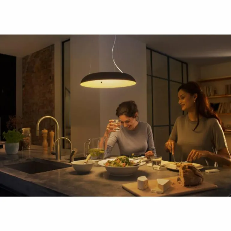 Suspension Philips Hue Amaze LED Noir, 1 lumière, Télécommandes