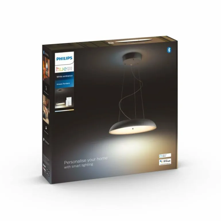 Suspension Philips Hue Amaze LED Noir, 1 lumière, Télécommandes