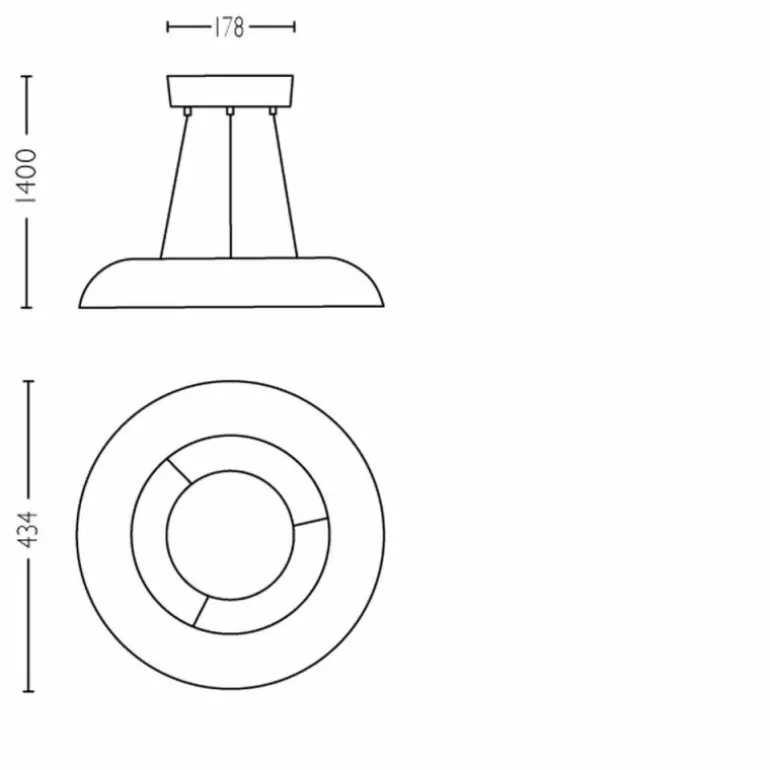 Suspension Philips Hue Amaze LED Noir, 1 lumière, Télécommandes